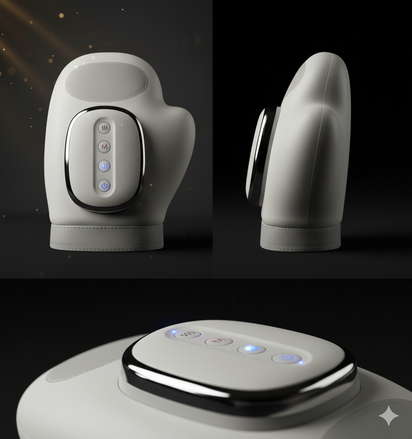 Elixr™ HandEase Glove, Therapeutic Hand Massager